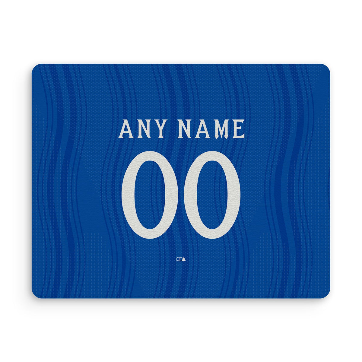 Mouse pad with the Manchester United 2026-27 Away football shirt design by RIPA Football