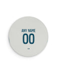Mouse pad with the Olympique Marseille 2024-25 Home football shirt design by RIPA Football