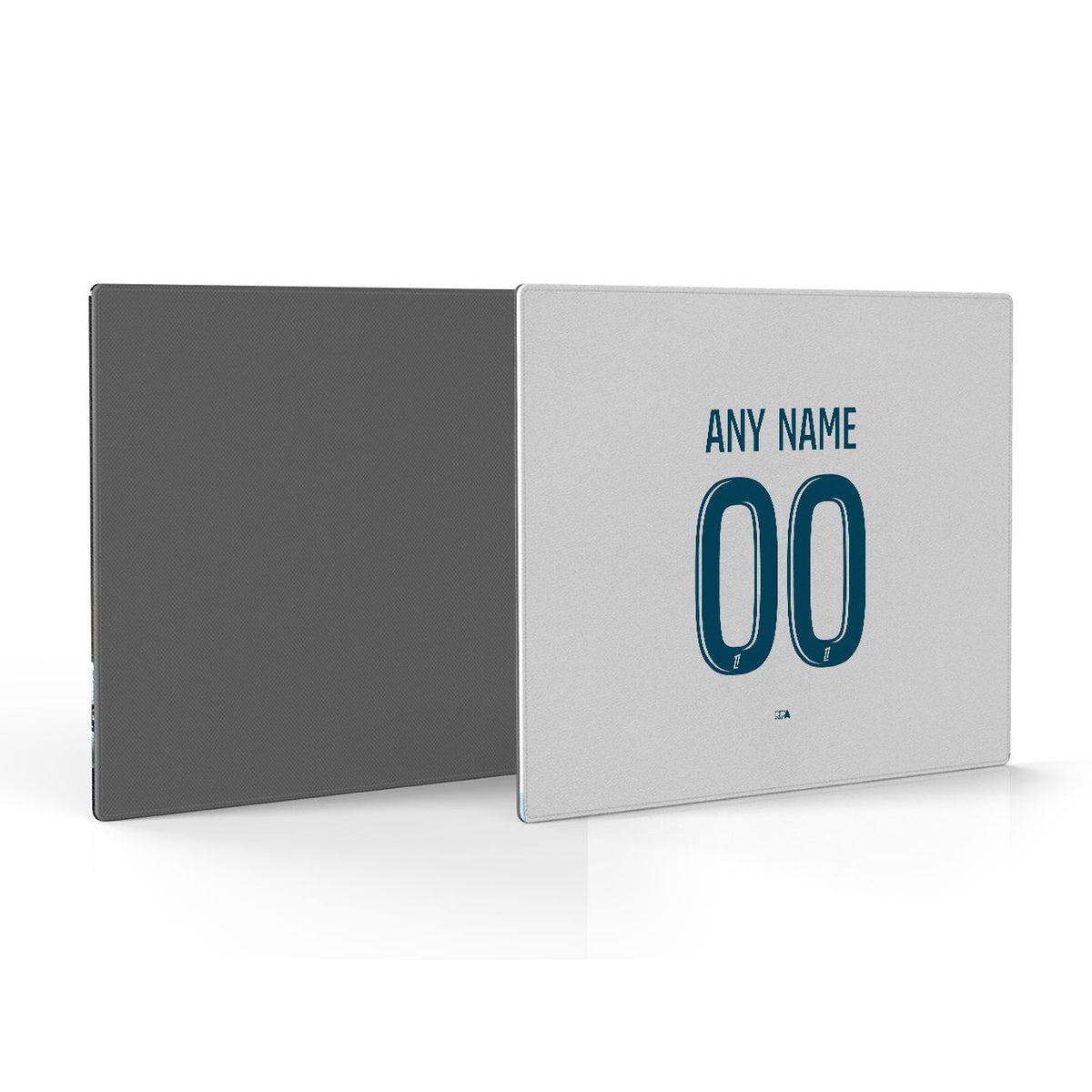 Mouse pad with the Olympique Marseille 2024-25 Home football shirt design by RIPA Football