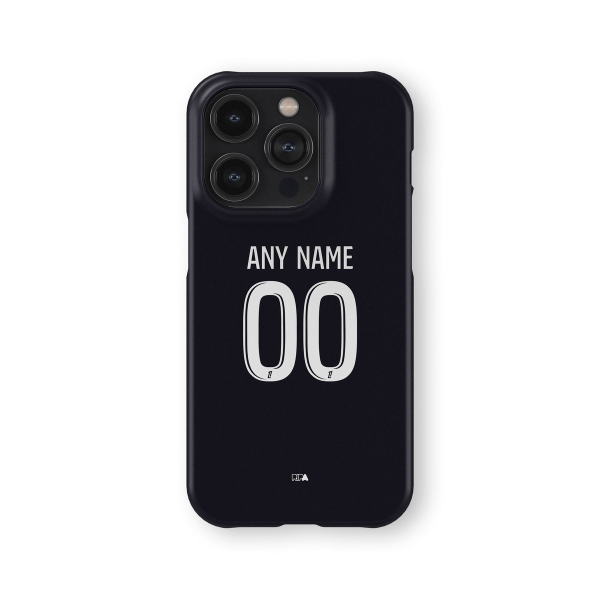 Phone case with the Olympique Marseille 2025-26 Away football shirt design by RIPA Football