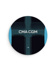 Mouse pad with the Olympique Marseille 2025-26 Away football shirt design by RIPA Football