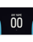 Mouse pad with the Olympique Marseille 2025-26 Away football shirt design by RIPA Football