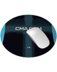 Mouse pad with the Olympique Marseille 2025-26 Away football shirt design by RIPA Football