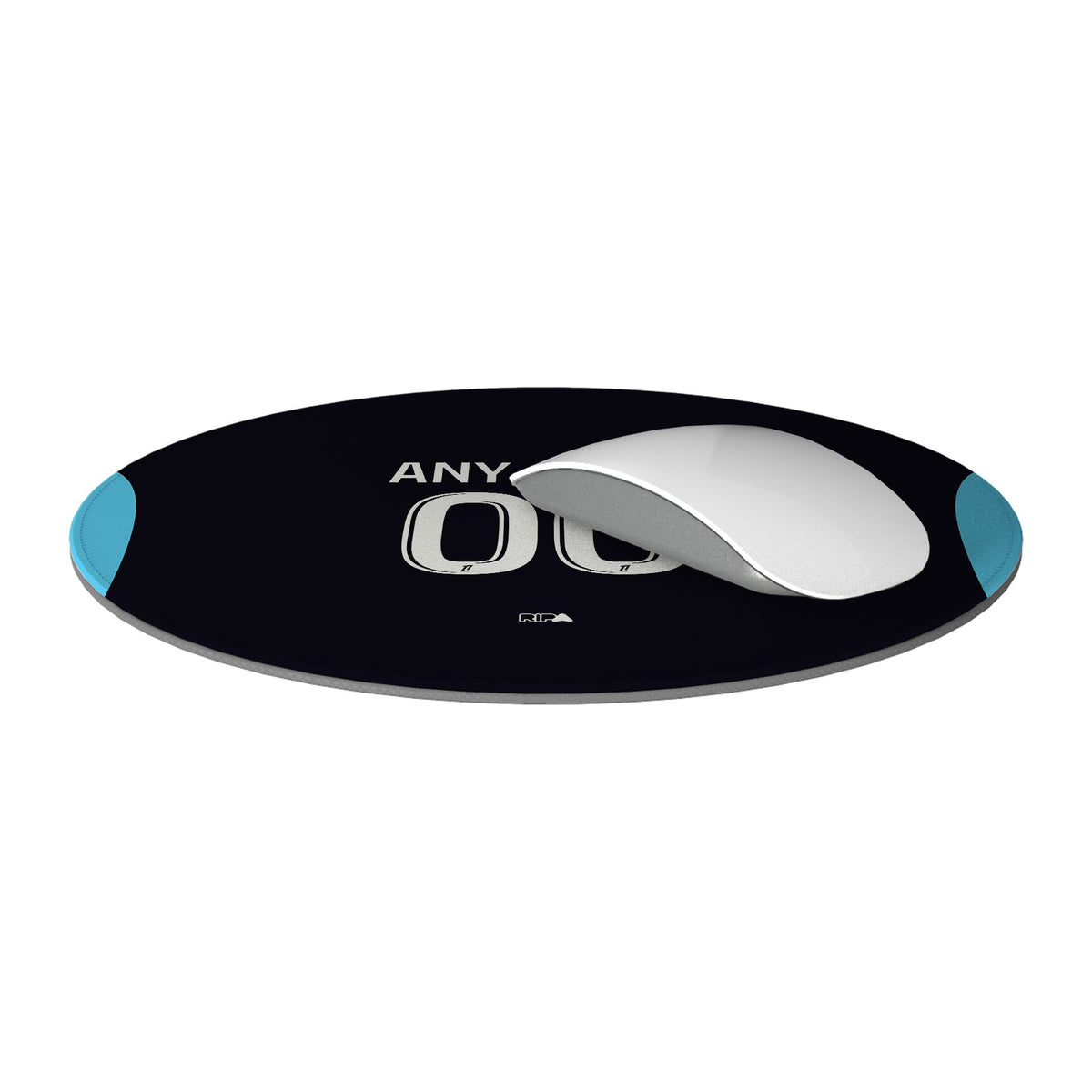 Mouse pad with the Olympique Marseille 2025-26 Away football shirt design by RIPA Football