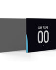 Mouse pad with the Olympique Marseille 2025-26 Away football shirt design by RIPA Football