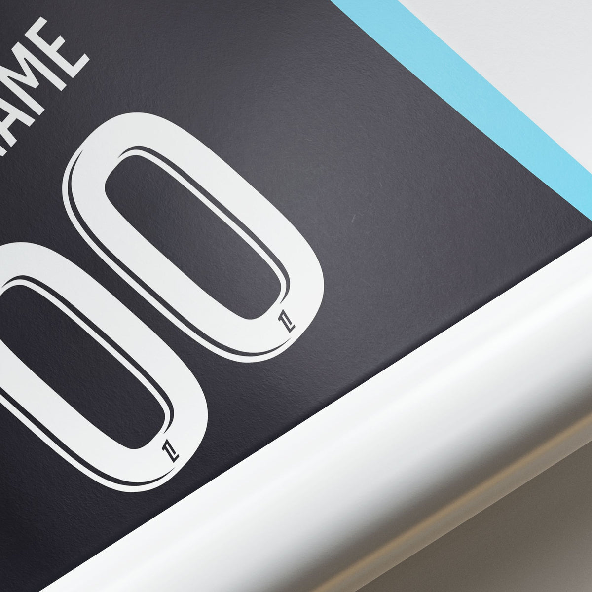 Print with the Olympique Marseille 2025-26 Away football shirt design by RIPA Football