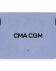 Mouse pad with the Olympique Marseille 2026-27 Third football shirt design by RIPA Football