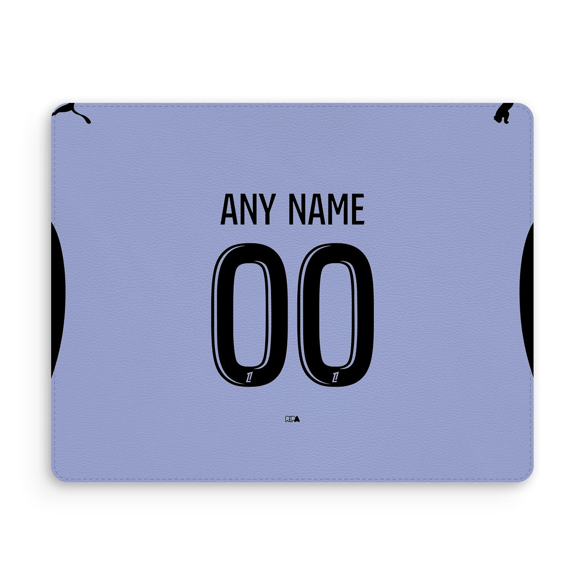 Mouse pad with the Olympique Marseille 2026-27 Third football shirt design by RIPA Football