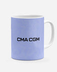 Mug with the Olympique Marseille 2026-27 Third football shirt design by RIPA Football