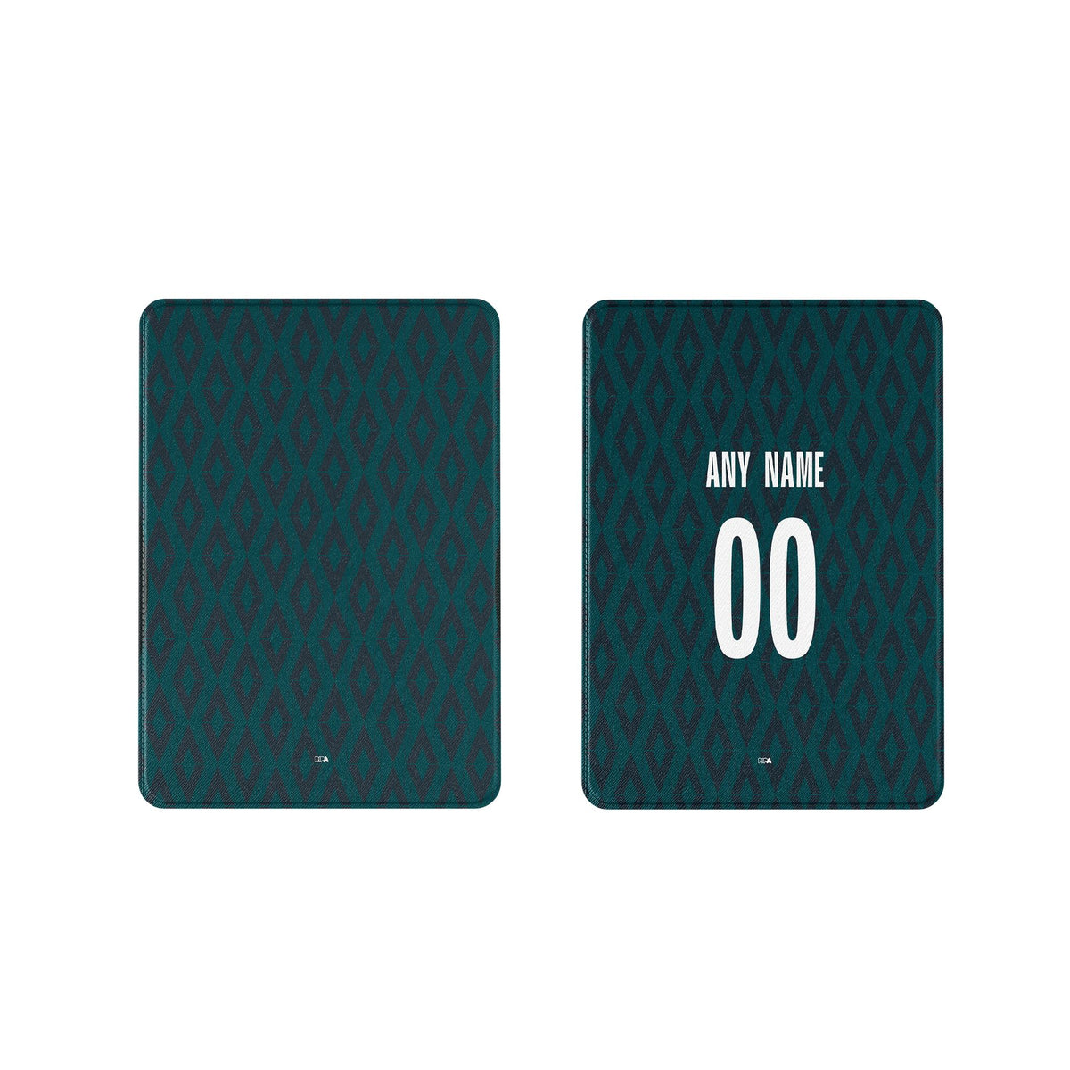 iPad case with the Monaco 2024-25 Prematch football shirt design by RIPA Football