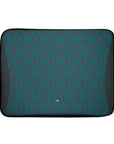 Laptop sleeve with the Monaco 2024-25 Prematch football shirt design by RIPA Football