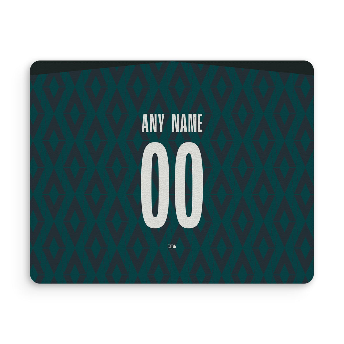 Mouse pad with the Monaco 2024-25 Prematch football shirt design by RIPA Football