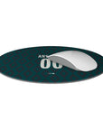 Mouse pad with the Monaco 2024-25 Prematch football shirt design by RIPA Football