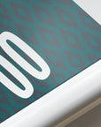 Print with the Monaco 2024-25 Prematch football shirt design by RIPA Football