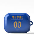 AirPods case with the Monaco 2025-26 Away football shirt design by RIPA Football