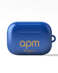AirPods case with the Monaco 2025-26 Away football shirt design by RIPA Football