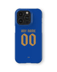 Phone case with the Monaco 2025-26 Away football shirt design by RIPA Football