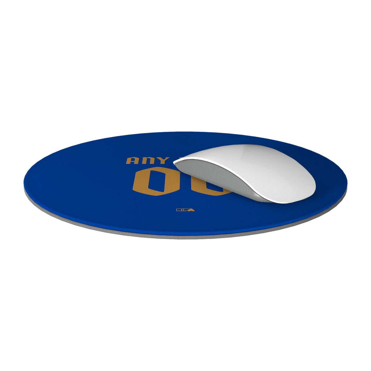 Mouse pad with the Monaco 2025-26 Away football shirt design by RIPA Football