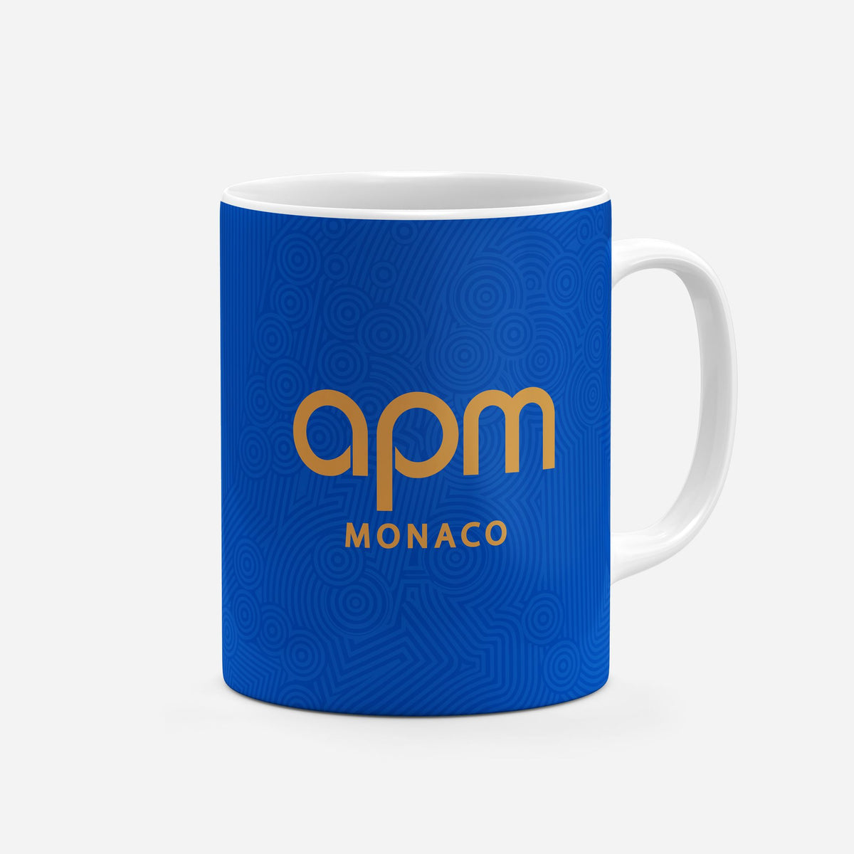 Mug with the Monaco 2025-26 Away football shirt design by RIPA Football