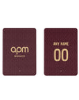 iPad case with the Monaco 2026-27 Away football shirt design by RIPA Football