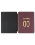 iPad case with the Monaco 2026-27 Away football shirt design by RIPA Football