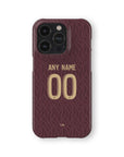 Phone case with the Monaco 2026-27 Away football shirt design by RIPA Football