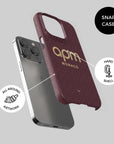 Phone case with the Monaco 2026-27 Away football shirt design by RIPA Football