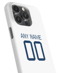 Phone case with the Monterrey 2023-24 Away football shirt design by RIPA Football