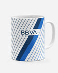 Mug with the Monterrey 2023-24 Away football shirt design by RIPA Football