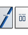 Print with the Monterrey 2023-24 Away football shirt design by RIPA Football