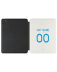 iPad case with the Napoli 2026-27 Away football shirt design by RIPA Football