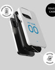 Phone case with the Napoli 2026-27 Away football shirt design by RIPA Football