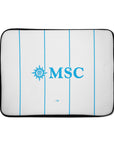 Laptop sleeve with the Napoli 2026-27 Away football shirt design by RIPA Football