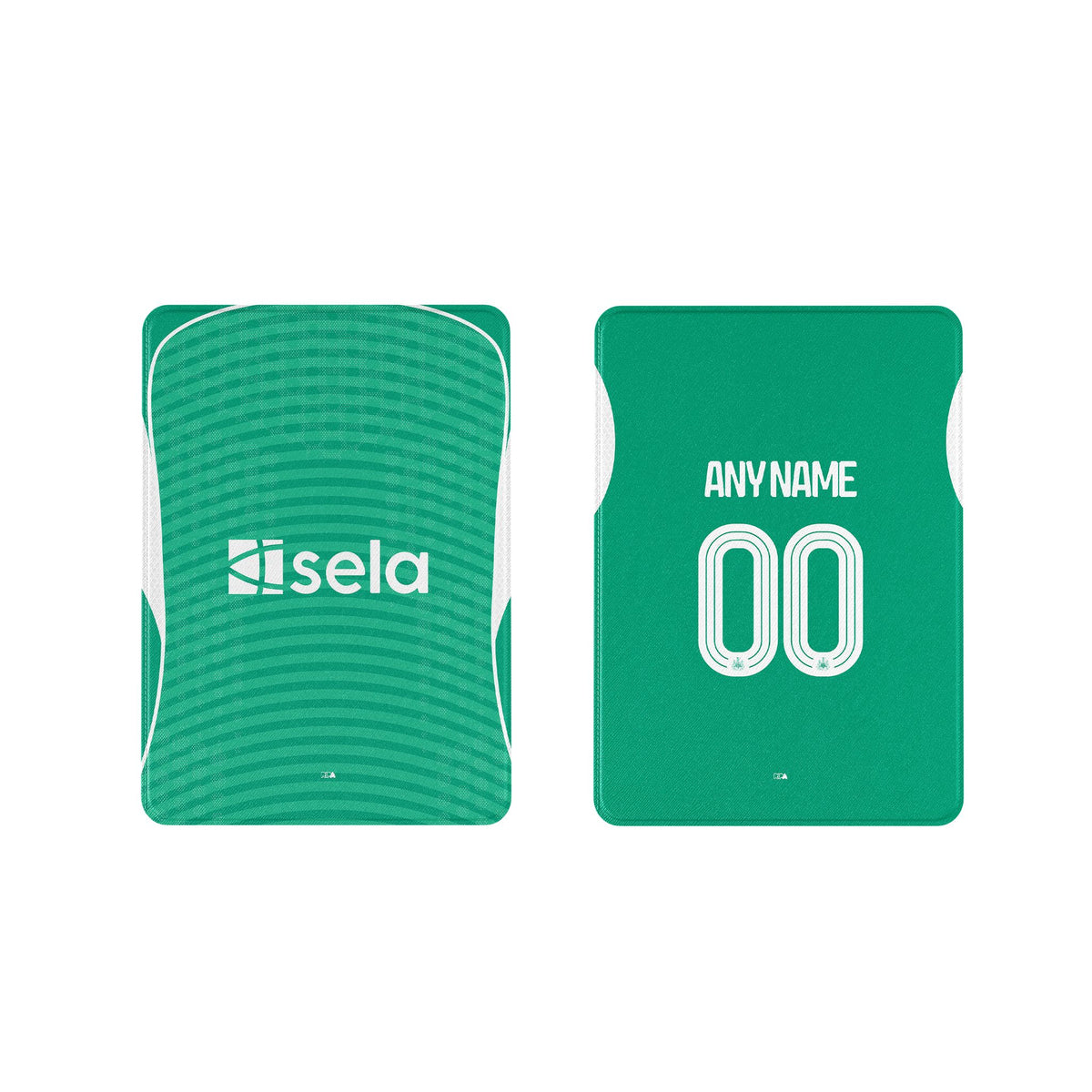 iPad case with the Newcastle 2025-26 Away football shirt design by RIPA Football