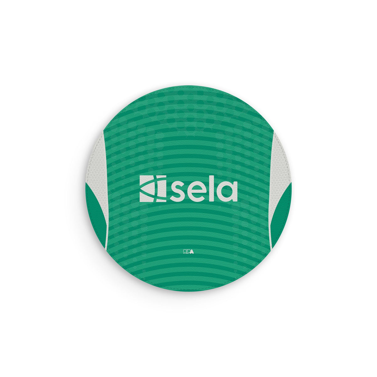 Mouse pad with the Newcastle 2025-26 Away football shirt design by RIPA Football