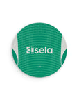 Mouse pad with the Newcastle 2025-26 Away football shirt design by RIPA Football