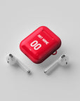 AirPods case with the Nottingham Forest 2025-26 Home football shirt design by RIPA Football