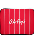 Laptop sleeve with the Nottingham Forest 2025-26 Home football shirt design by RIPA Football
