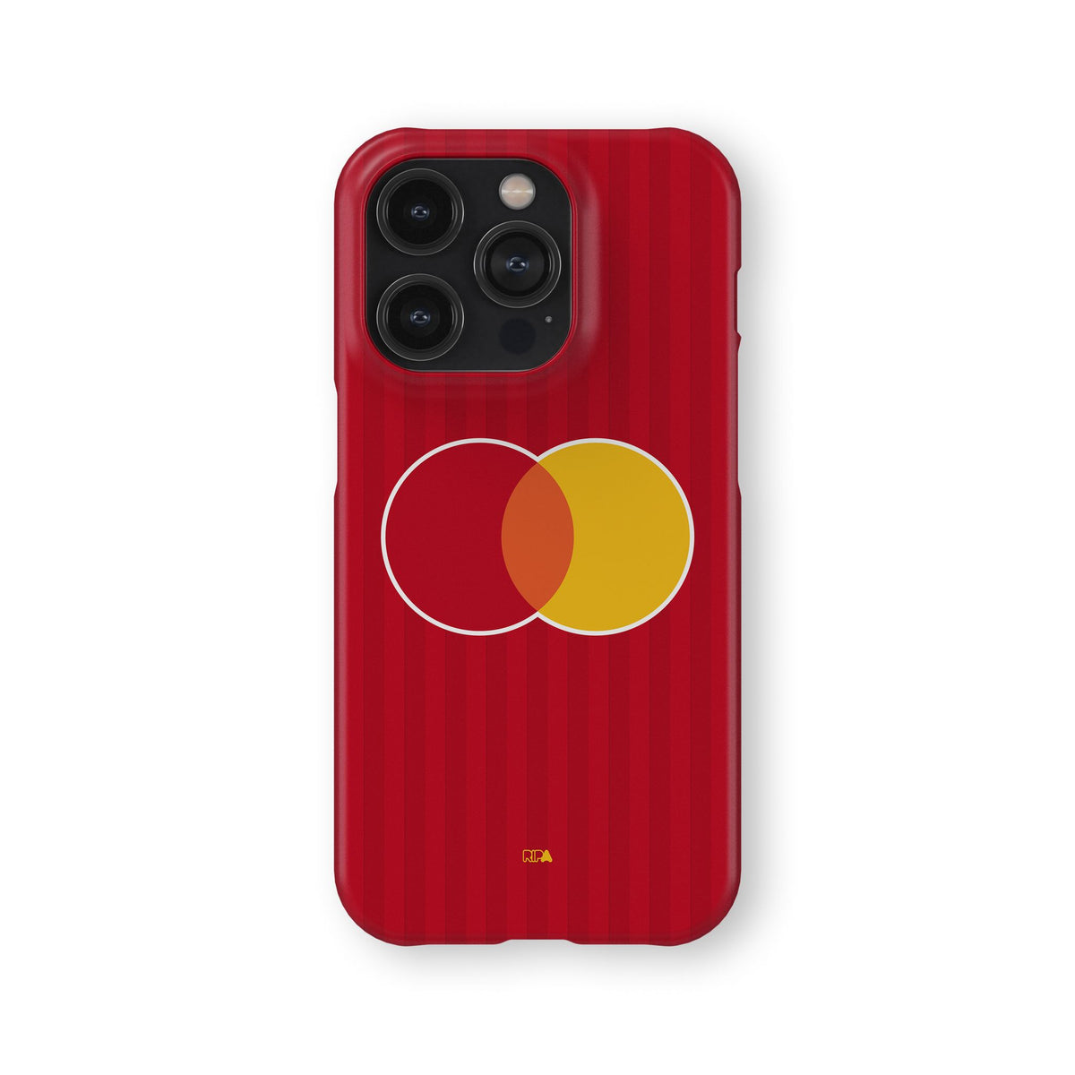 Phone case with the OL Lyonnes 2026-27 Away football shirt design by RIPA Football