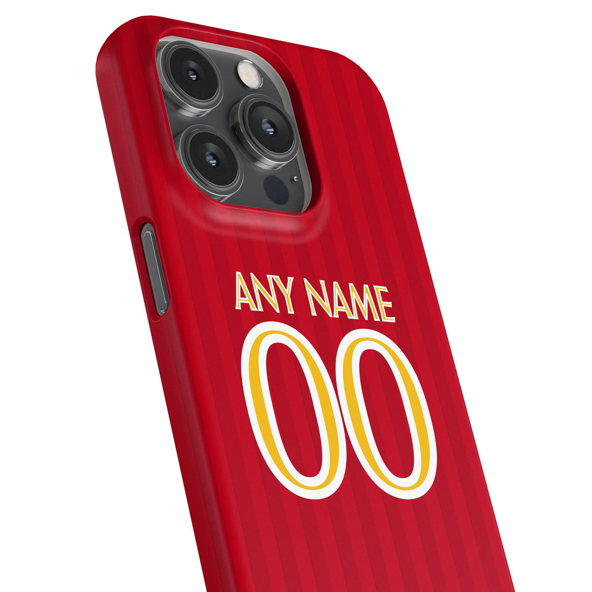 Phone case with the OL Lyonnes 2026-27 Away football shirt design by RIPA Football