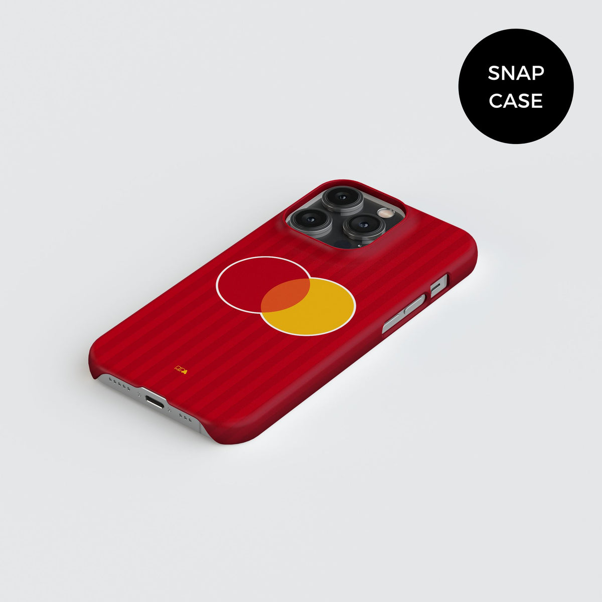 Phone case with the OL Lyonnes 2026-27 Away football shirt design by RIPA Football