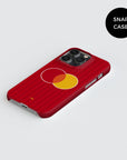 Phone case with the OL Lyonnes 2026-27 Away football shirt design by RIPA Football