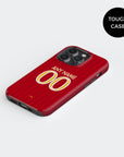Phone case with the OL Lyonnes 2026-27 Away football shirt design by RIPA Football