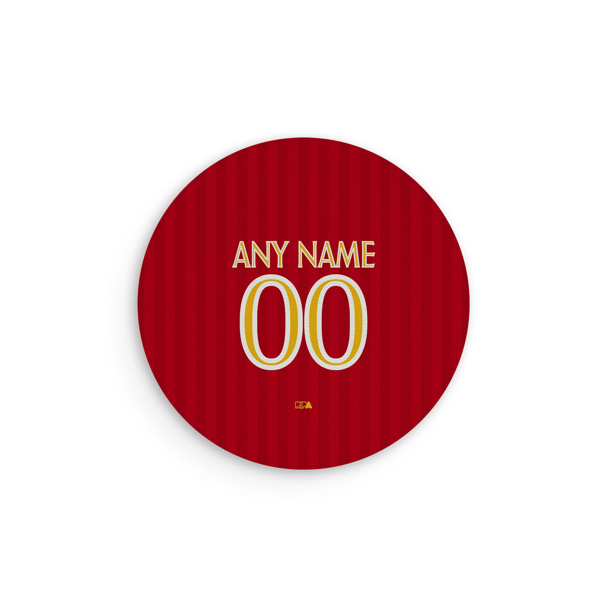 Mouse pad with the OL Lyonnes 2026-27 Away football shirt design by RIPA Football