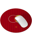 Mouse pad with the OL Lyonnes 2026-27 Away football shirt design by RIPA Football