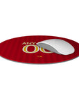 Mouse pad with the OL Lyonnes 2026-27 Away football shirt design by RIPA Football