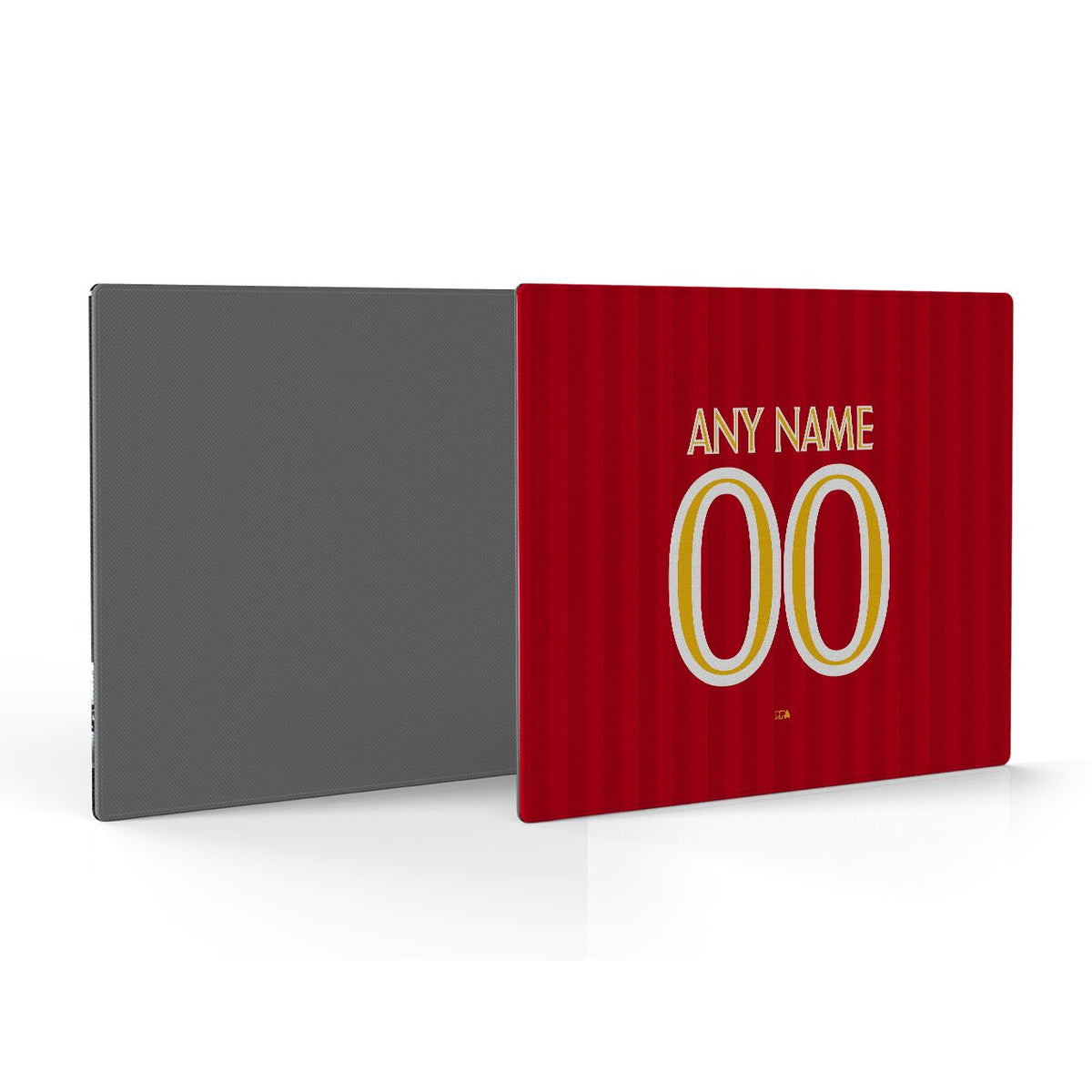 Mouse pad with the OL Lyonnes 2026-27 Away football shirt design by RIPA Football
