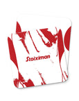 Coaster with the Olympiacos 2025-26 Away football shirt design by RIPA Football