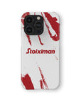 Phone case with the Olympiacos 2025-26 Away football shirt design by RIPA Football