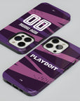 Phone case with the Pachuca 2026-27 Goalkeeper football shirt design by RIPA Football